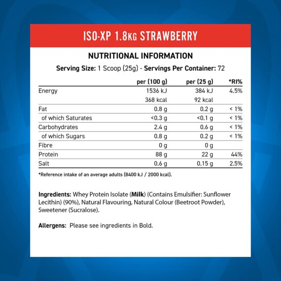 Iso XP 1kg APPLIED NUTRITION