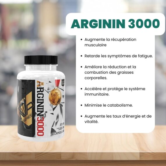 Arginin 3000 - 90 capsules