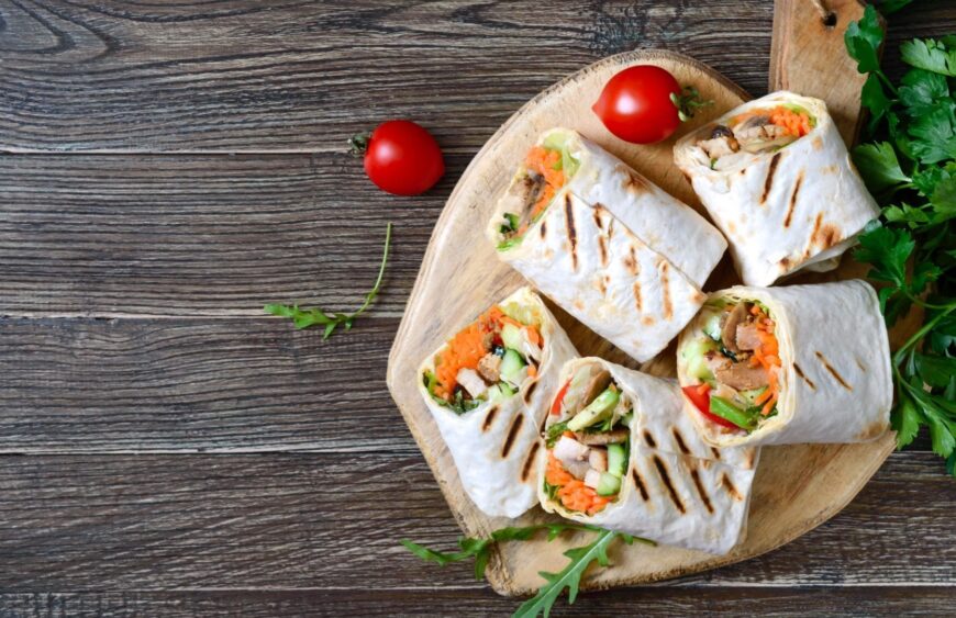 Recette wrap protéiné - Ofyz nutrition