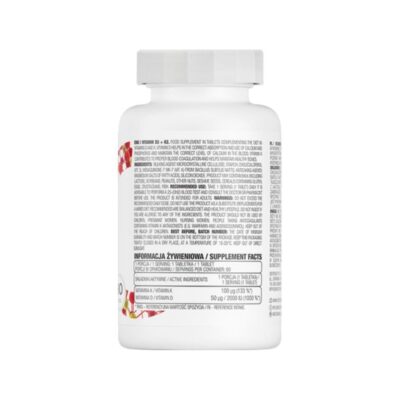 Vitamines D3 + K2 Ostrovit - Ofyz nutrition